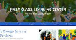 Desktop Screenshot of firstclasslearningcenter.com